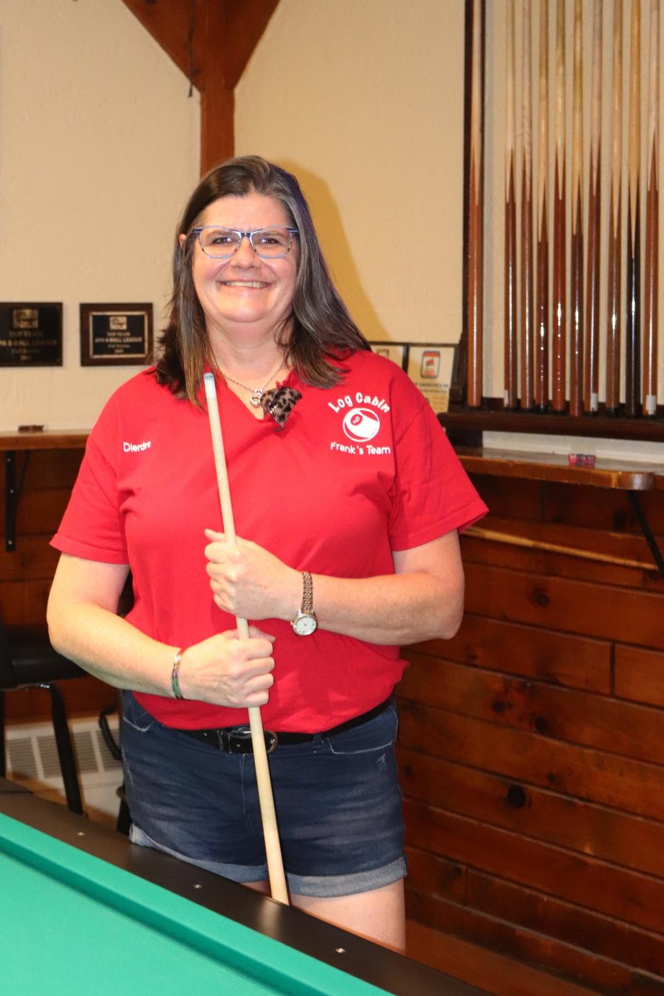 Dierdre Clonan is part of a seven person team participating in the 2023 American Pool Players Association 9-Ball World Championships in Las Vegas.