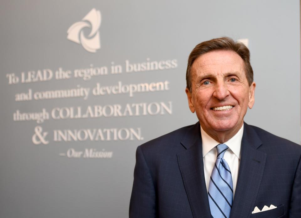 Dennis Saunier, longtime president and CEO of the Canton Regional Chamber of Commerce, plans to retire by the end of this year.