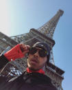 <p>The race car driver isn’t always speeding by things. In Paris in January, he did a “12K run to start the day,” which brought him by the Eiffel Tower, where he stopped to selfie. (Photo: <a rel="nofollow noopener" href="https://www.instagram.com/p/BPfWyZeBS9Y/?taken-by=lewishamilton&hl=en" target="_blank" data-ylk="slk:Lewis Hamilton Instagram;elm:context_link;itc:0;sec:content-canvas" class="link ">Lewis Hamilton Instagram</a>)<br><br></p>