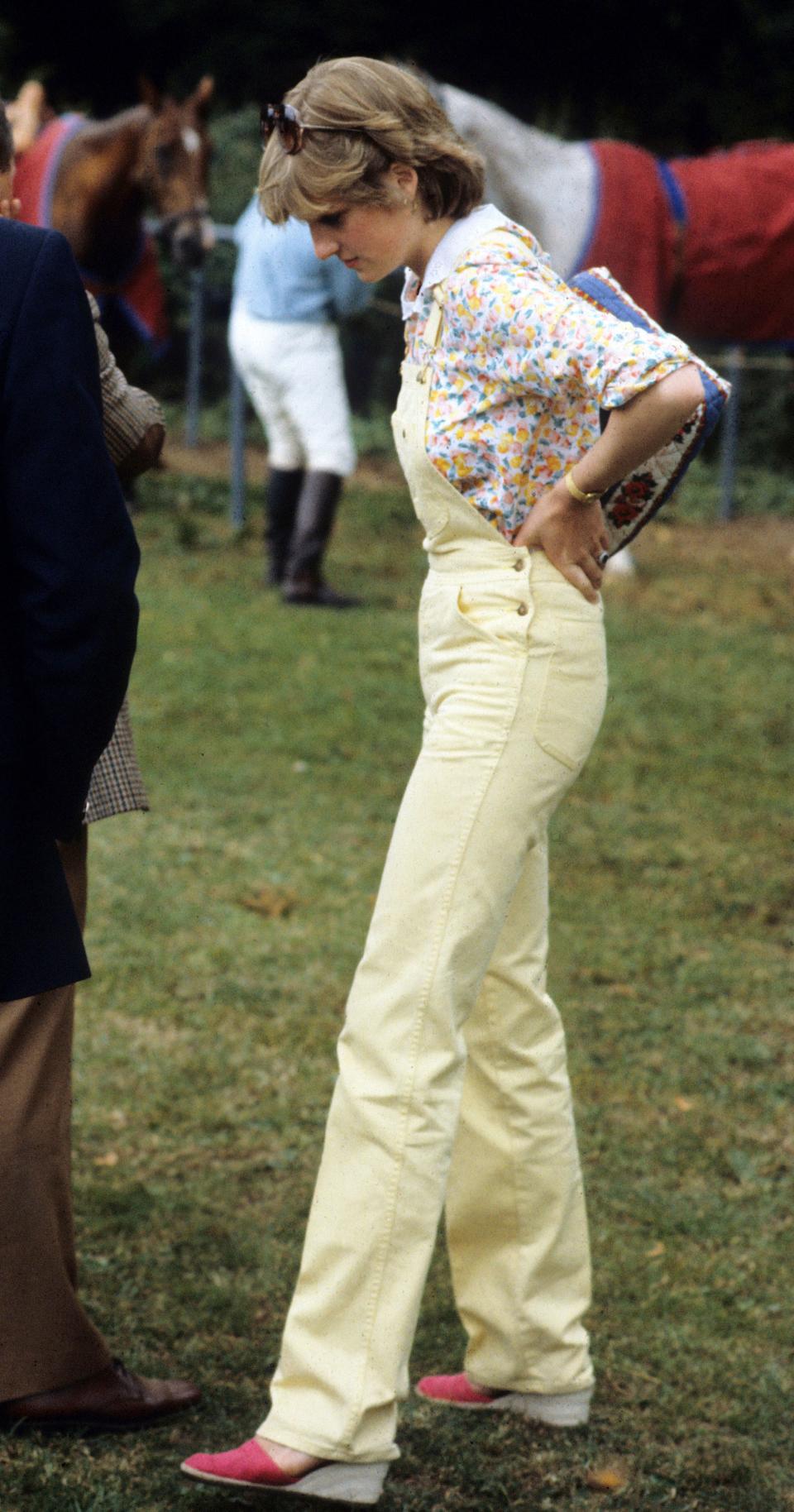 princess diana overalls 1981