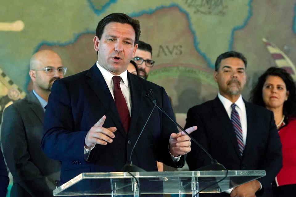 Florida Governor Ron DeSantis (Copyright 2022 The Associated Press. All Rights Reserved.)