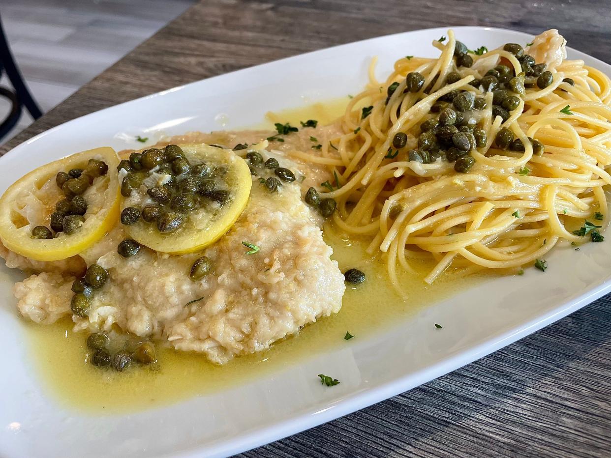 Chicken piccata from Don Giovanni in Ormond Beach.