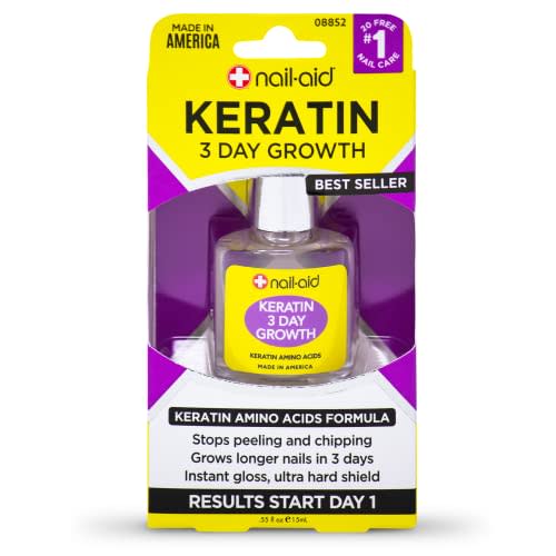 Nail-Aid Keratin 3-Day Growth Nail Treatment (Amazon / Amazon)