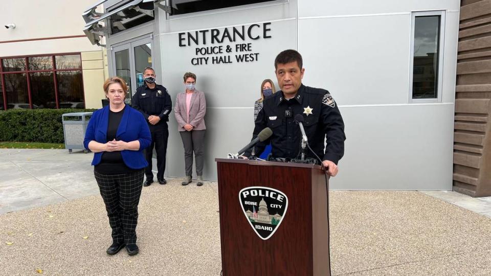 Boise Police Chief Ryan Lee said after the Boise Towne Square shooting that his department’s encounters with the alleged shooter never rose to a level requiring an arrest.