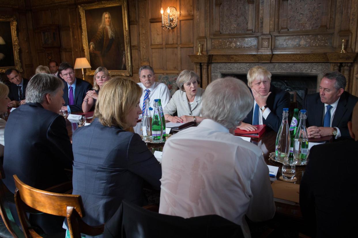 The Brexit summit at Chequers set the scene for the first of many important and hard-fought confrontations between the executive and the legislature: PA