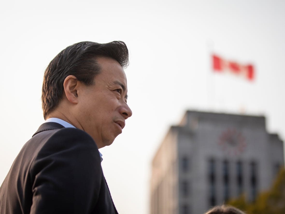 Ken Sim will be the first Chinese Canadian mayor of Vancouver, where more than 28 per cent of the population has Chinese ethnic origins, according to the 2016 census. (Ben Nelms/CBC - image credit)