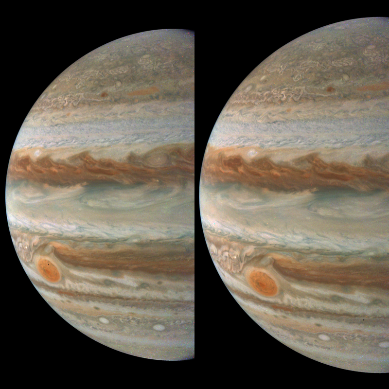 Image: NASA/JPL-Caltech/SwRI/MSSS. Image processing by Gerald Eichstädt