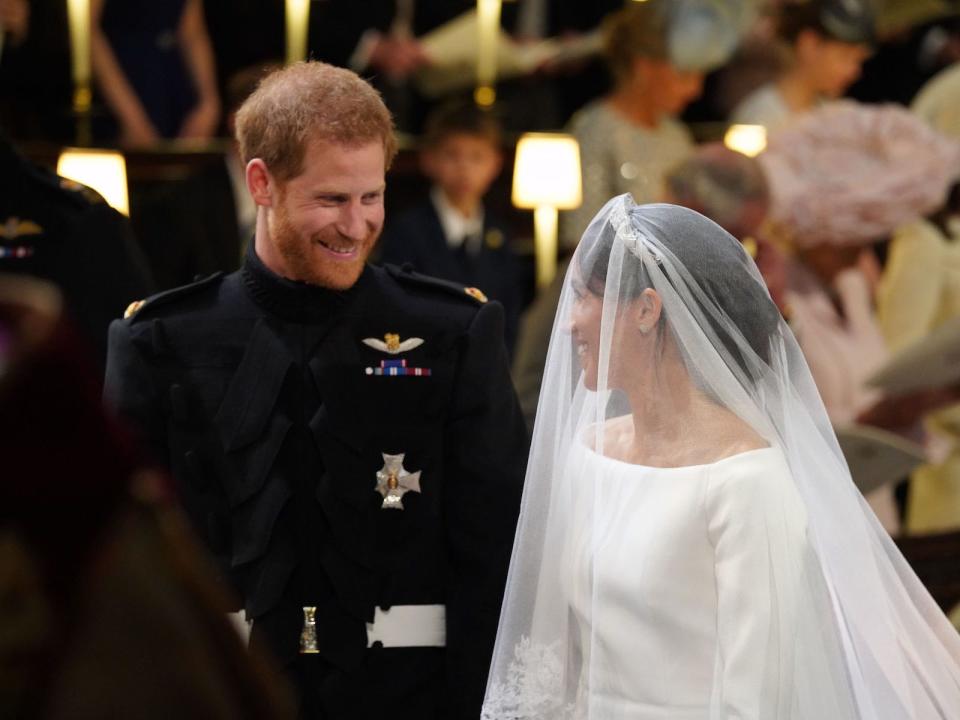 Meghan Markle Prince Harry royal wedding altar