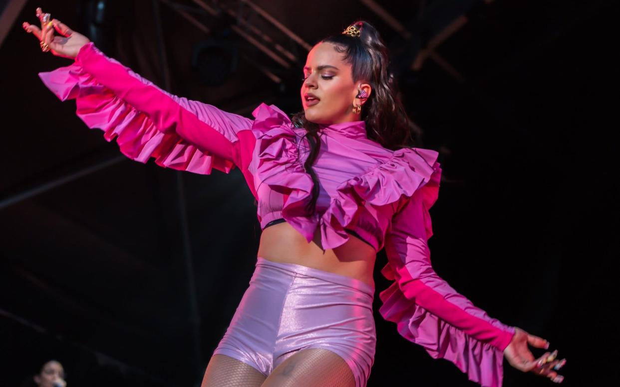 Rosalía performing at Somerset House - Getty Images Europe