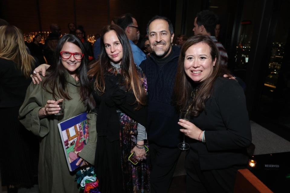 Guest, Daniela Villegas, Sami Hayek, and Sayuri Tanabe at TheWrapbook Launch Party 2024