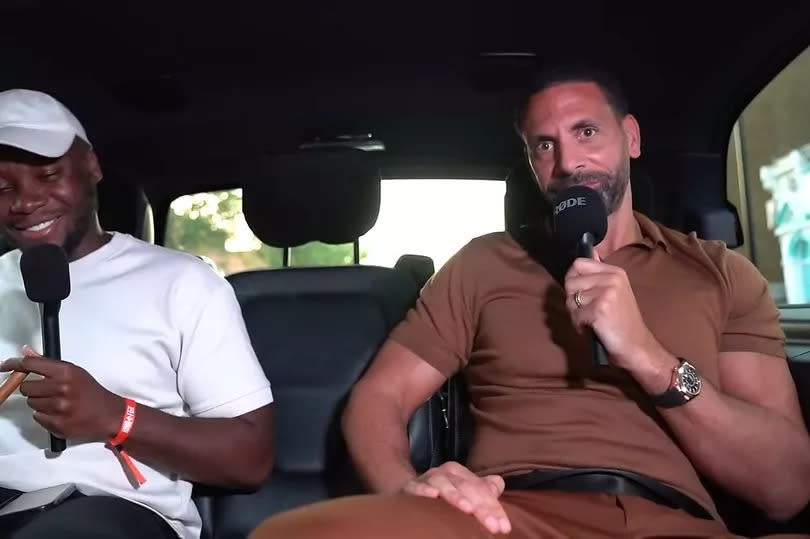 Rio Ferdinand and Joel Beya on the Vibe with FIVE podcast