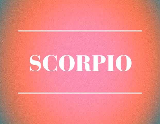 Scorpio zodiac sign.