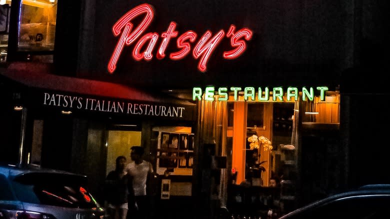 Patsy's Restaurant streetfront