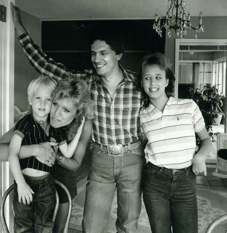 George Strait Instagram George Strait with his wife, Norman, and their children.