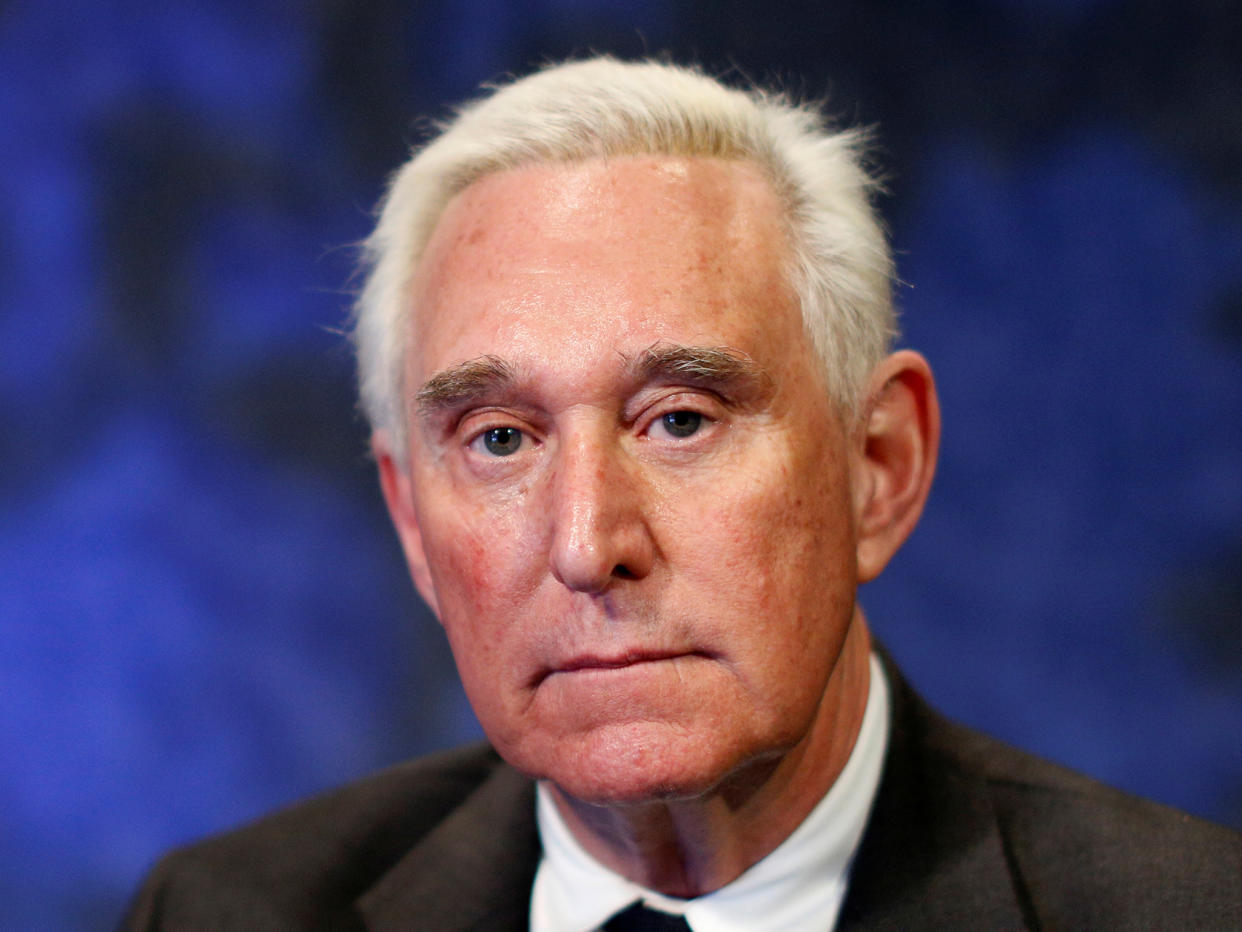 Roger Stone called CNN journalists critical of Trump