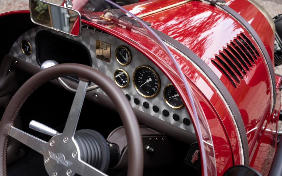 The cockpit of the four-wheel drive Pembleton T24 made in Bayton, Worcestershire - Andrew Fox