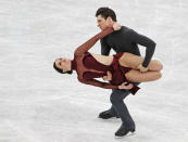 Figure Ice Skating - ISU Grand Prix of Figure Skating Final - Ice Dance Free Dance - Nagoya, Japan - December 9, 2017. Canada's Tessa Virtue and Scott Moir are seen in action. REUTERS/Issei Kato