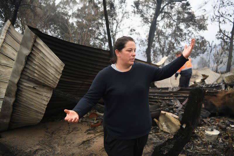 Bushfires in Cobargo, Australia