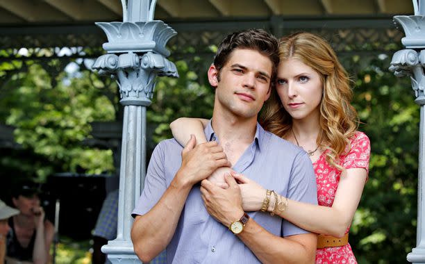 Thomas Concordia Jeremy Jordan and Anna Kendrick in 'The Last Five Years'