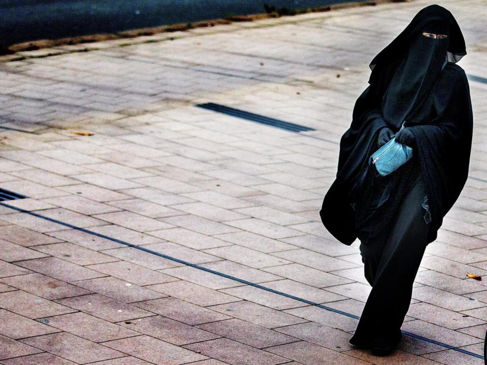 The prohibition will apply to the niqab and burqa, the full-face or face-and-body coverings worn by some Muslim women: AFP/ Getty Images