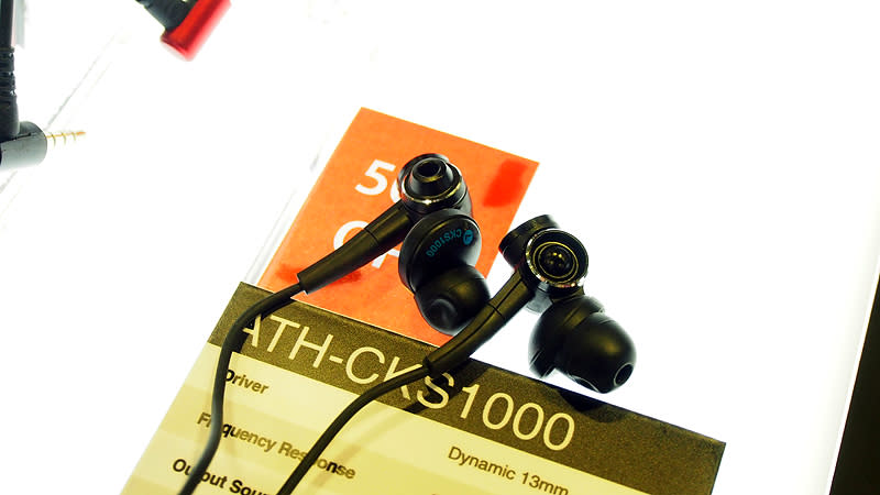 If you prefer having a pair of in-ear headphones, there’s the ATH-CKS100 going at S$149 (U.P. S$298). It’s a pretty good deal, just as it is. Find it at Suntec Hall 402, Booth 8428).