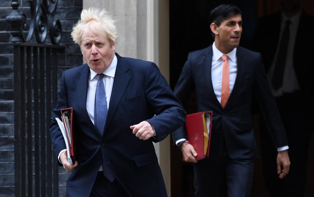 A meeting on Tuesday night between Boris Johnson and Rishi Sunak agreed that the spending review would be pared down to just 12 months - Andy Rain/Shutterstock