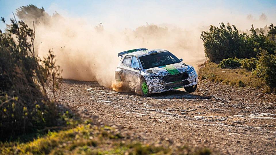 SKODA全新拉力賽車Fabia RS Rally2亮相，具備超強的戰鬥能量