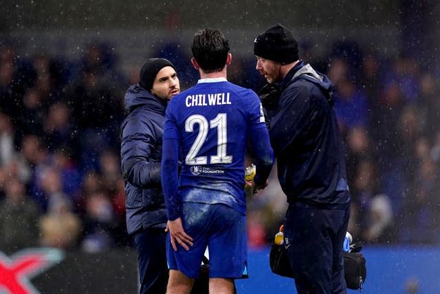 Chilwell picked up a hamstring injury two and a half weeks before England's first game