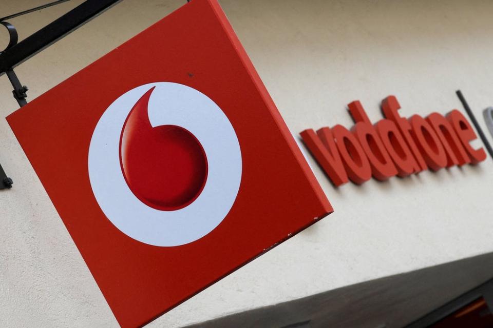 A Vodafone shop in Oxford (REUTERS)