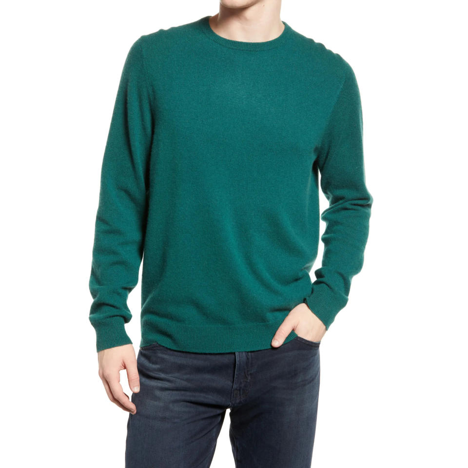 Nordstrom Cashmere Crewneck Sweater