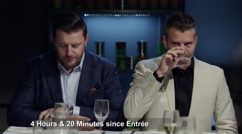 Josh and Austin not only served raw chicken for their main meal, but they delivered it to dinner guests over four hours late. Photo: Channel Seven