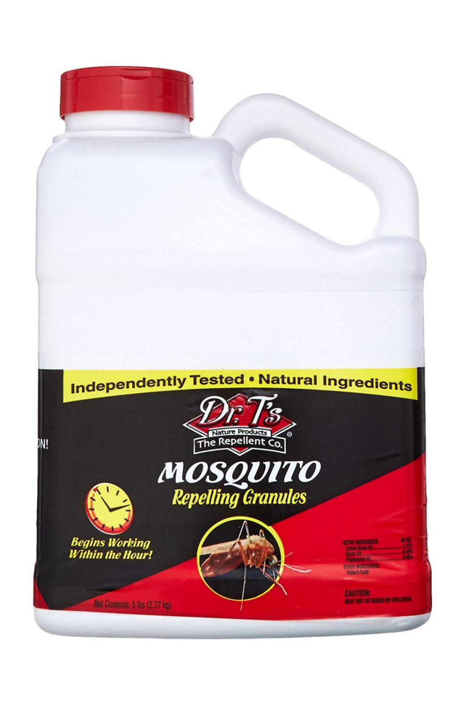 Try Dr. T's Mosquito-Repelling Granules