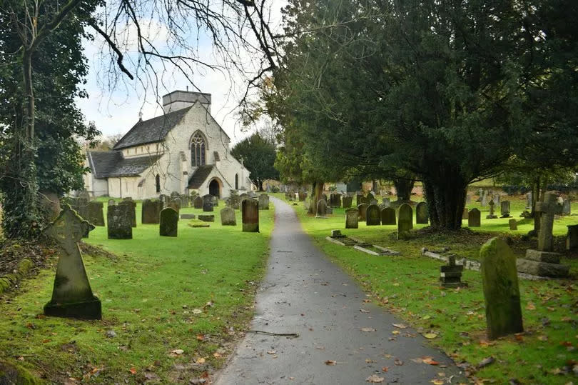 The outside of St Micheal's