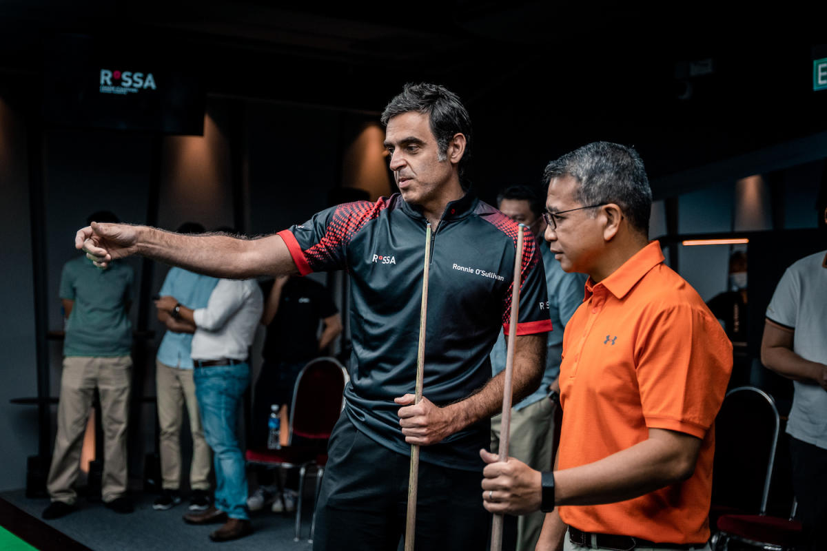 Snooker great Ronnie OSullivan opens academy in Singapore