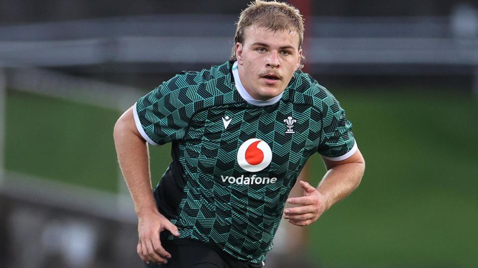 Archie Griffin is one of three tight-head props Wales have brought to Australia alongside Dillon Lewis and Harri O'Connor