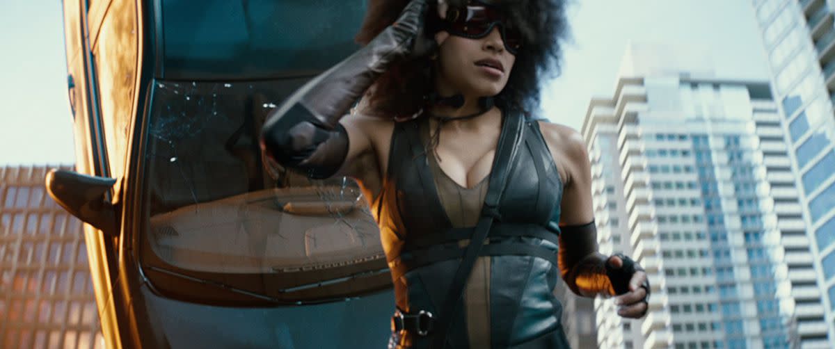 Zazie Beetz as Domino in Deadpool 2 (Credit: Fox)