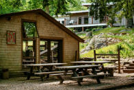 <p>The Airbnb also comes with a $25-a-night credit to use in the Oxbow Brewery tasting room. There’s also plenty to explore on the property, including a pond, woods and gardens. (Airbnb) </p>