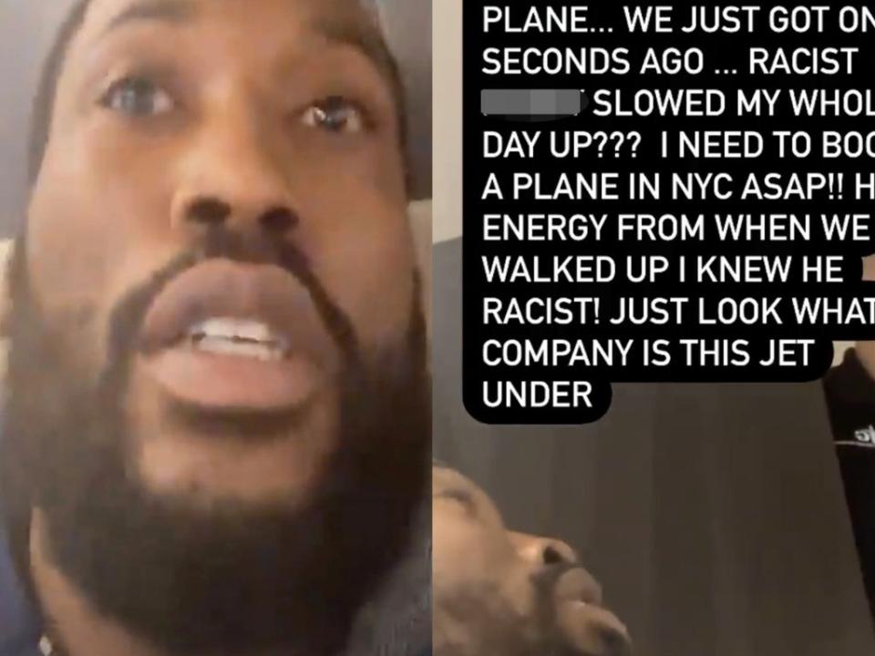 Rapper posted to his Instagram story  speaking about the incident  (Instagram)