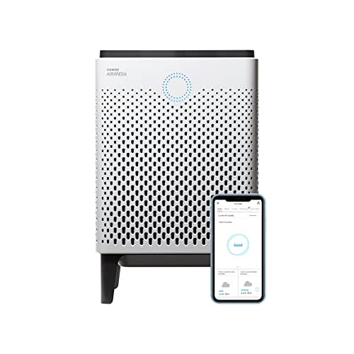 Coway Airmega 300S App-Enabled Smart Technology Compatible with Amazon Alexa True HEPA Air Puri…