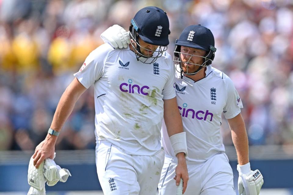 Jamie Overton fell agonisingly short of a century on Test debut  (Getty Images)