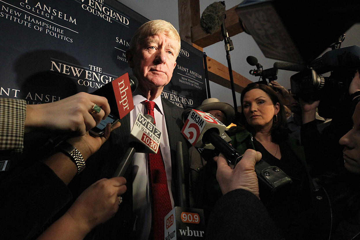 Former Massachusetts Gov. Bill Weld is looking to challenge President Donald Trump in the 2020 Republican primary. (Photo: Boston Globe via Getty Images)