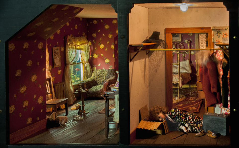 Frances Glessner Lee, Red Bedroom, about 1944–48