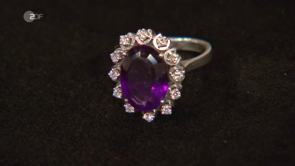 Ring mit Amethyst und Brillanten