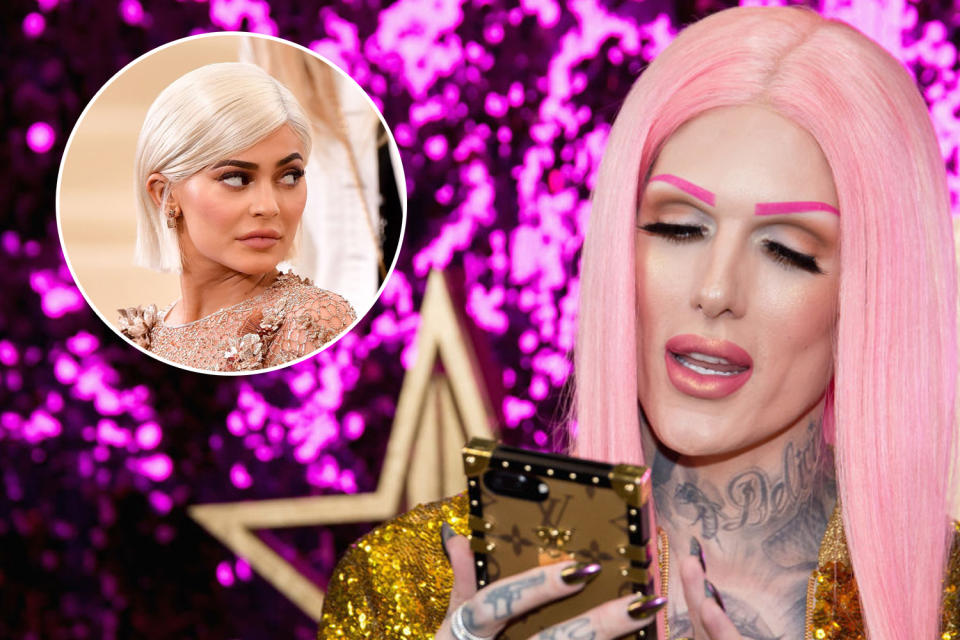 Jeffree Star is not a fan of Kylie Jenner's latest makeup launch. (Photo: Getty Images)