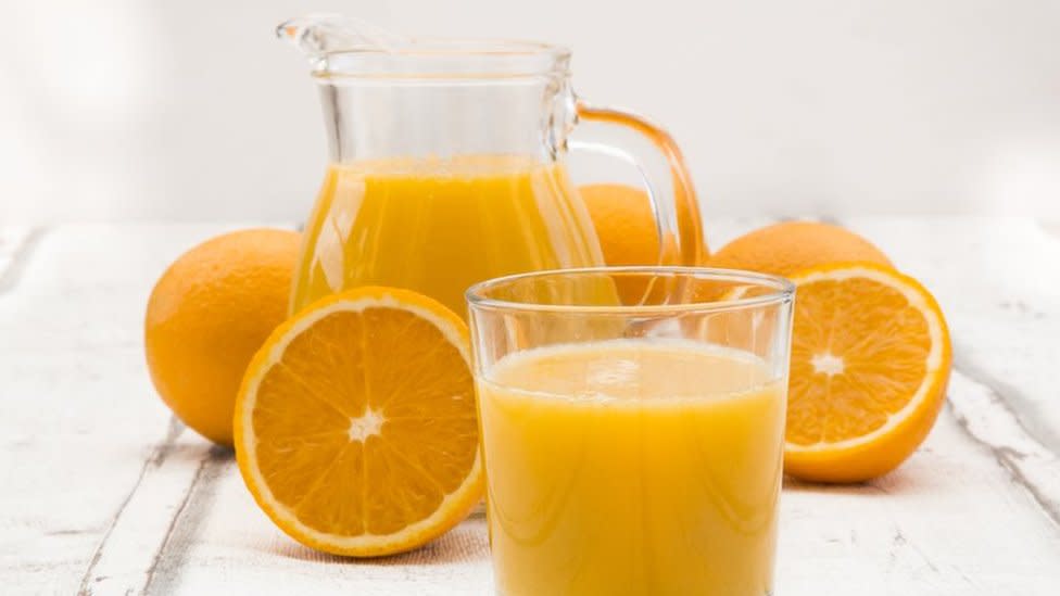 Jugo de naranjas