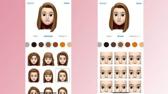 Making a Memoji is fun, but they all have the same bland look.