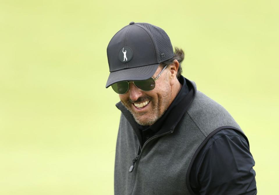 Phil Mickelson will attempt to complete a career grand slam by winning the 122nd US Open at Brookline (Steven Paston/PA) (PA Wire)