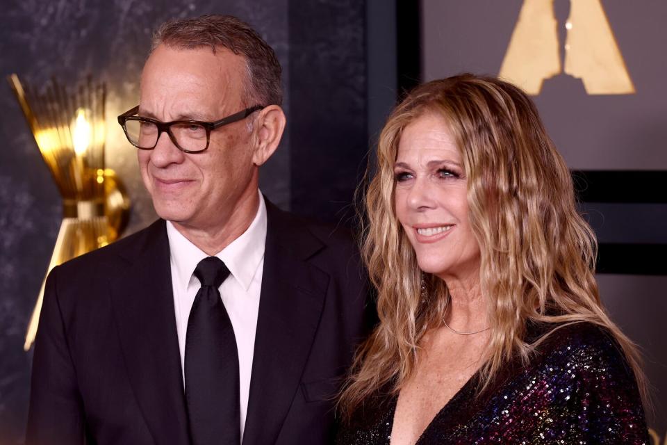 Tom Hanks And Rita Wilson Have Date Night at Governor’s Awards