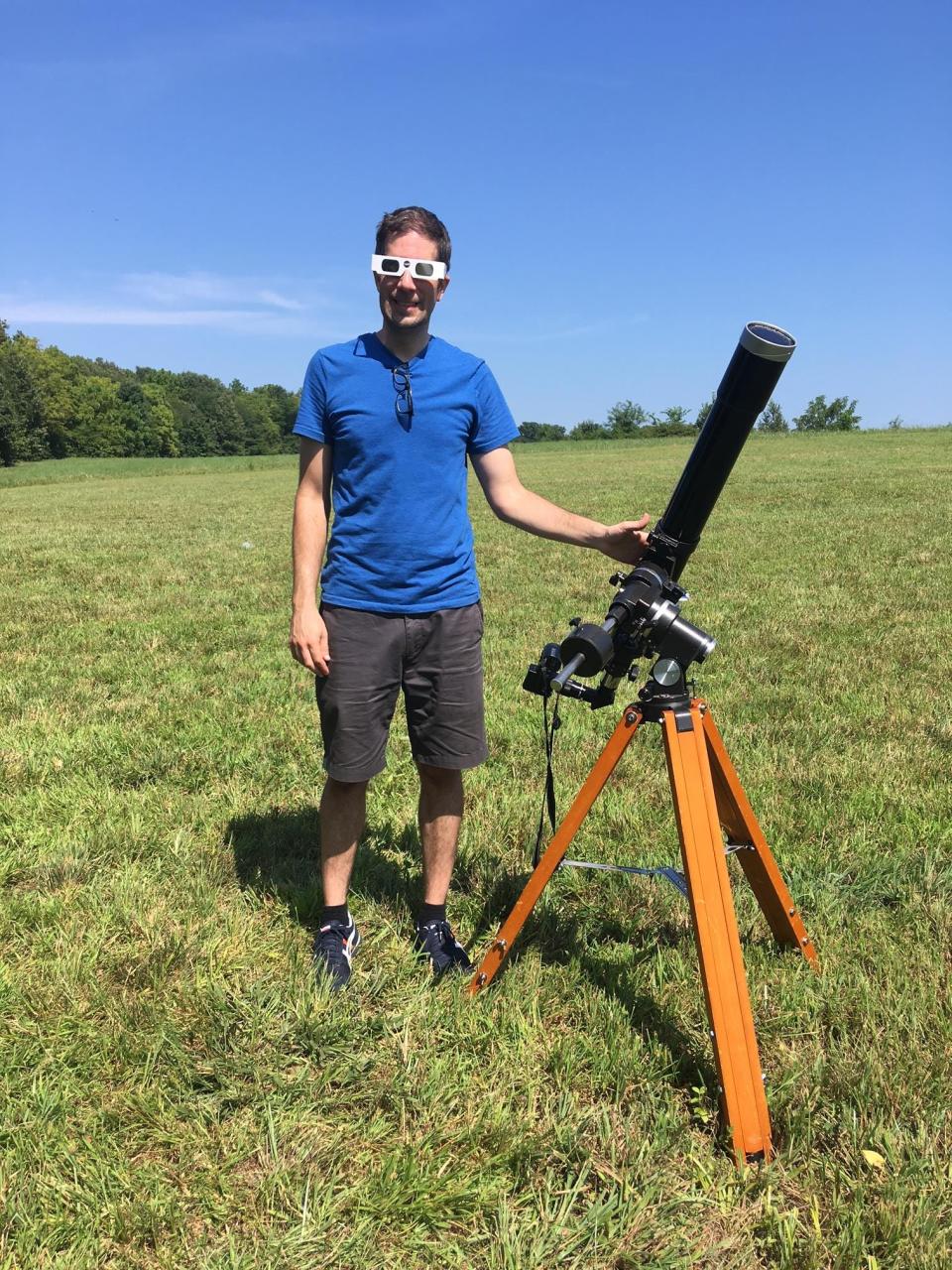 Astronomer Dean Regas has spent 25 years looks at the stars and traveled the world chasing total solar eclipses. He's already getting ready for the April 8 total solar eclipse that will plunge much of Ohio into darkness.