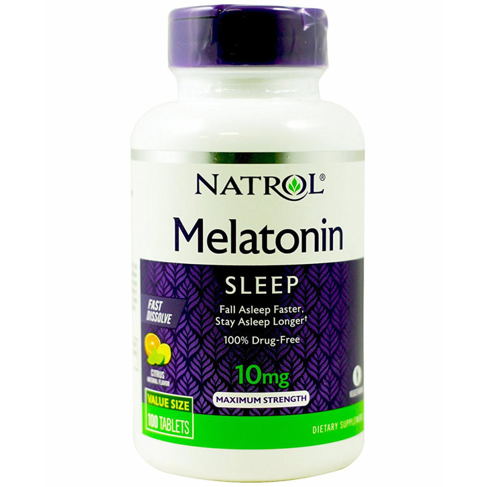 <a href="https://amzn.to/2WPQz81" rel="nofollow noopener" target="_blank" data-ylk="slk:Natrol Melatonin Fast Dissolve Tablets;elm:context_link;itc:0;sec:content-canvas" class="link ">Natrol Melatonin Fast Dissolve Tablets</a> (Photo: Natrol)